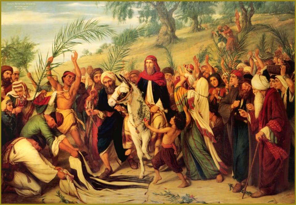 Când a intrat Yeshua în Yerushalayim?